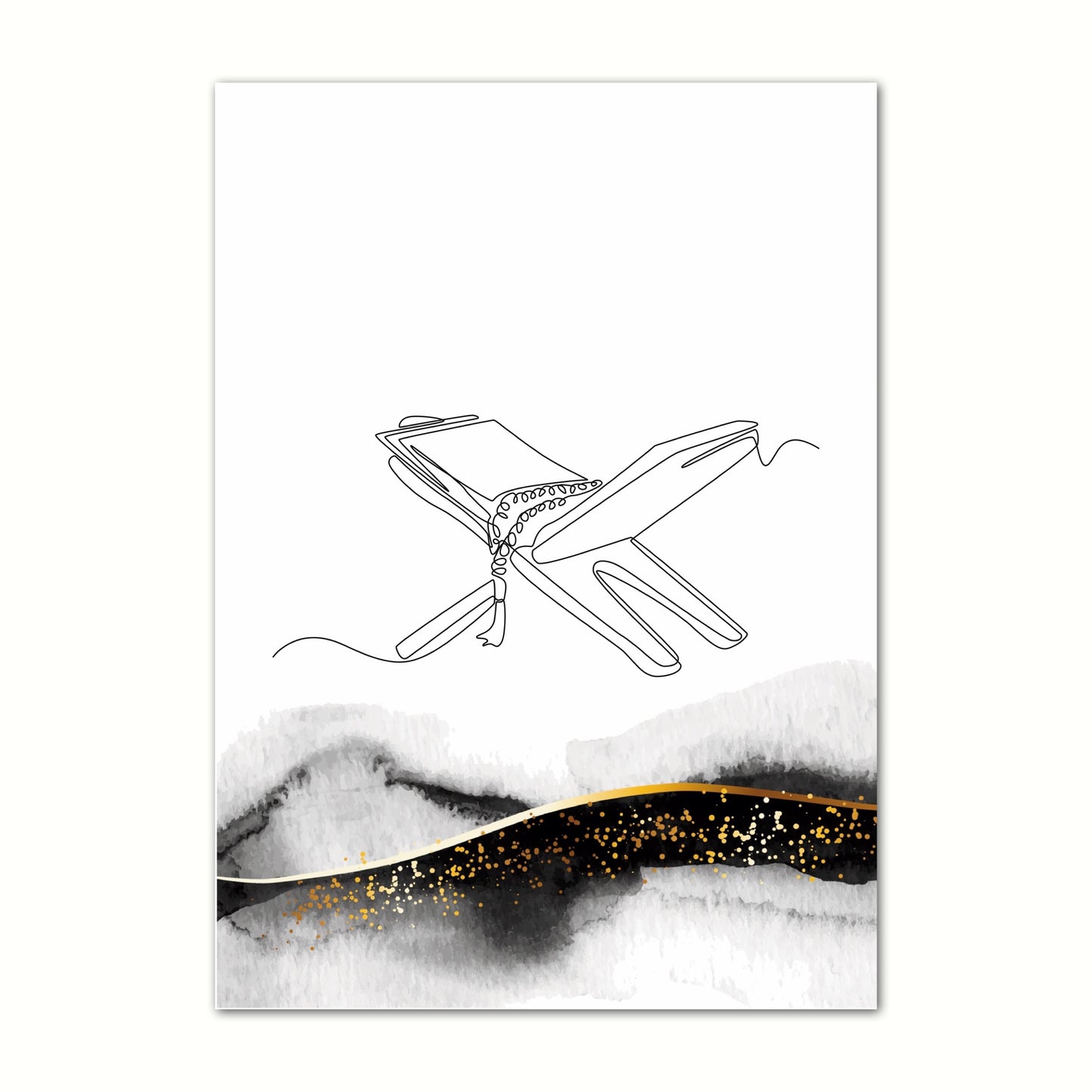 Abstract Quran Poster