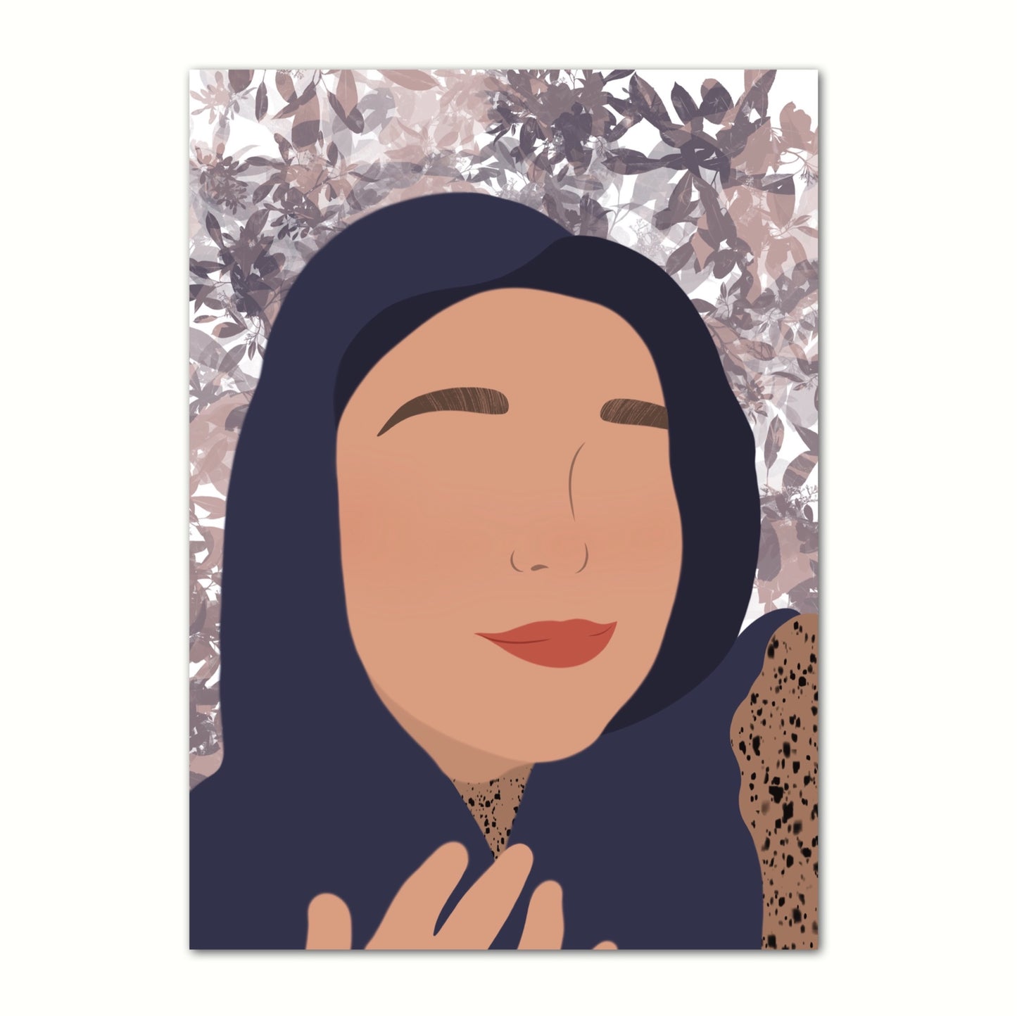 Illustration 1 Person (digital oder Poster)