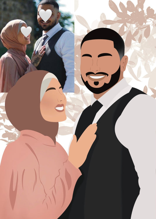 Illustration 2-3 Person (digital oder Poster)