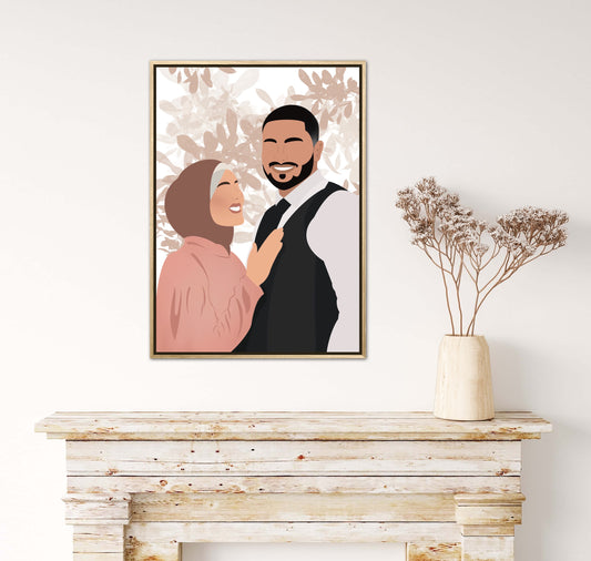 Illustration 2-3 Person (digital oder Poster)