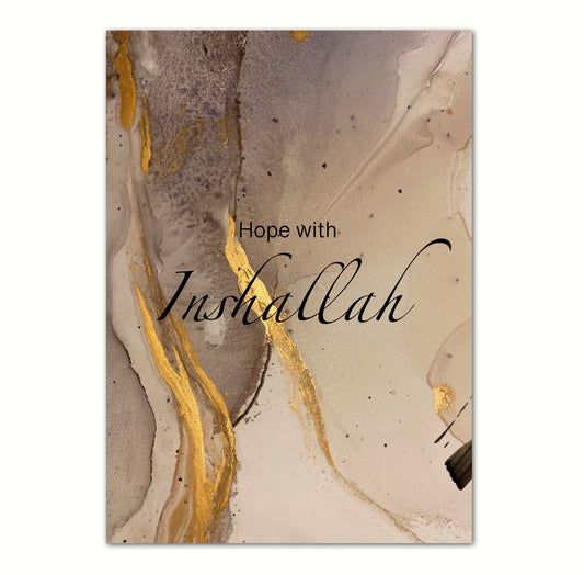 3x Golden Blessed Poster