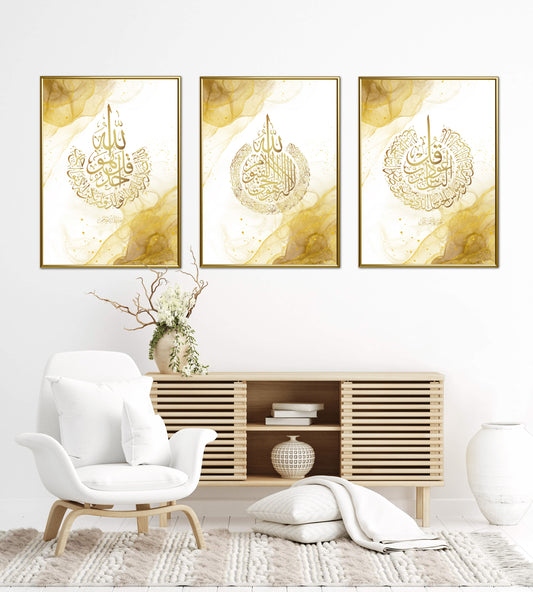 Golden Glamour Ayat Al Kursi Set