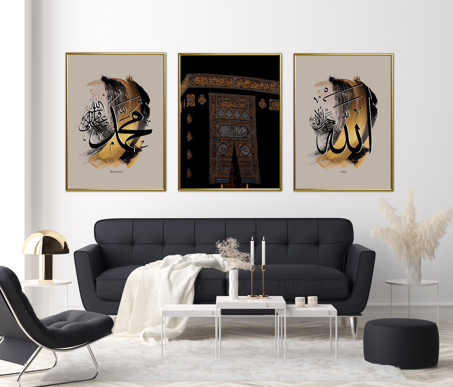 Golden Allah Poster