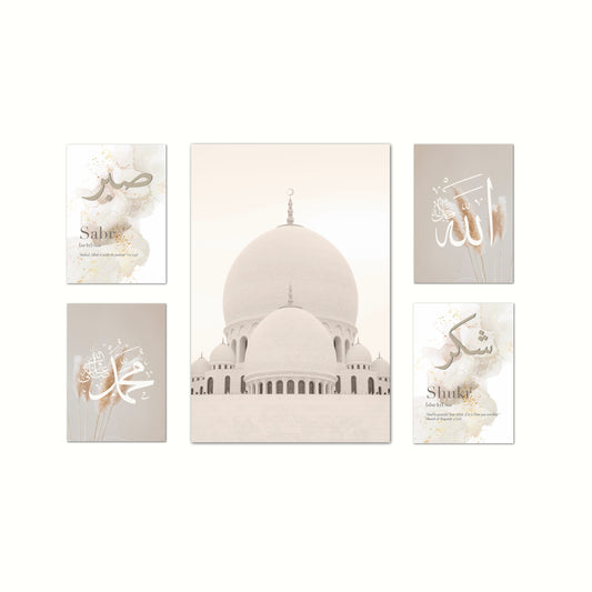 XXL Mosque 5er Set