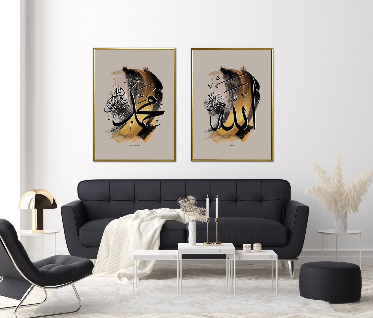 Golden Allah Poster