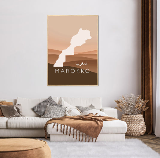 Marokko Poster