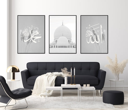 Grey Mosque Set
