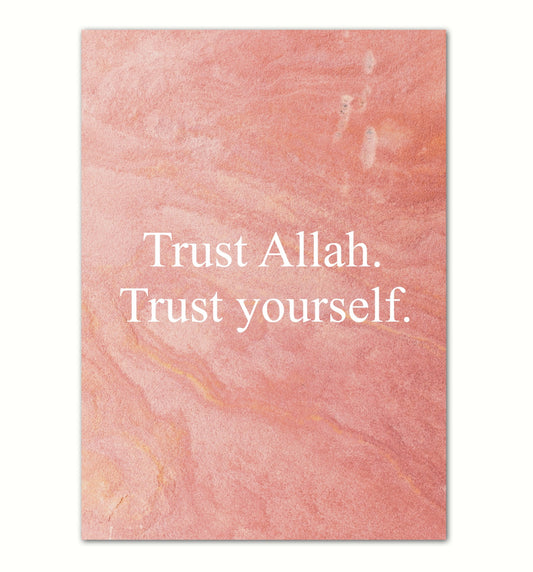 Trust Allah Poster