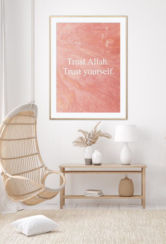 Trust Allah Poster